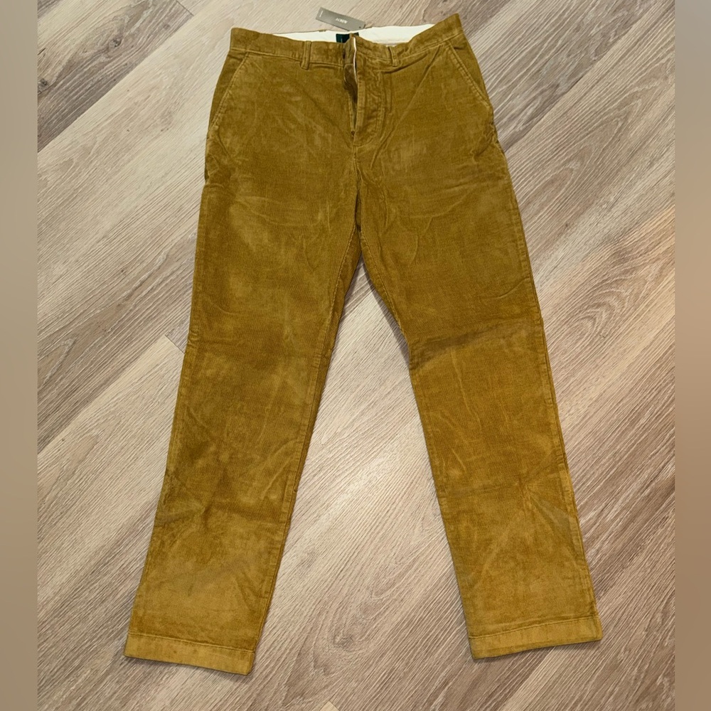 NWT J Crew Men’s Corduroy Pants 31/32